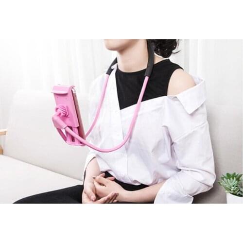 1PC Long Arm Lazy Phone Holder Mobile Phone Flexible Bed Desk Table Stand Holder Clip Bracket Storage Rack Hanging Neck NX 042