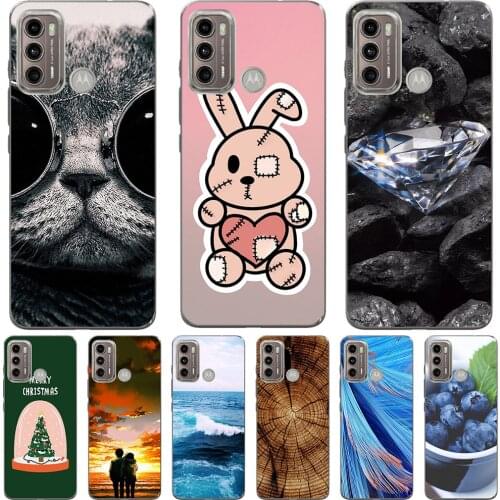 For Motorola Moto G10 Power 2021 G20 G30 G40 Fusion G60 Cases Silicone Soft TPU Cover Protective Cute Fundas Luxury Coque Bags