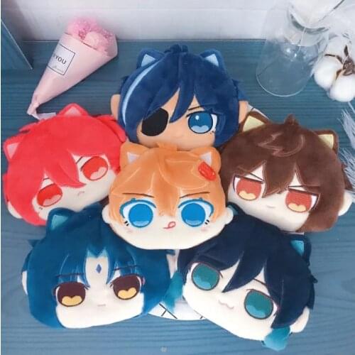 Limit Genshin Impact Xiao Kaeya Diluc Tartaglia Zhong Li Venti Plush 10cm Doll Coin Purse Wallets Soft Cotton Toy Gift C
