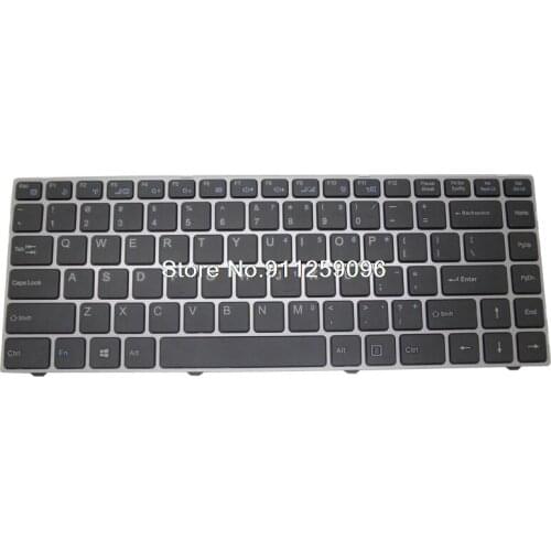 Laptop Keyboard For Leader For Companion SC550W SC551W X501H English US With Silver Frame New