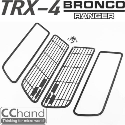 Metal Side Window Guard Protective Net for 1/10 Scale TRX4 T4 TRAXXAS D110 Defender TACTICAL UNIT CRAWLER