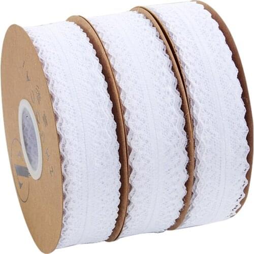 New Beautiful Lace Ribbon 3cm Wide DIY Accessories Holiday Handmade Card-issued Bow-knot Clothing Hat Gift Wine Box Decorations
