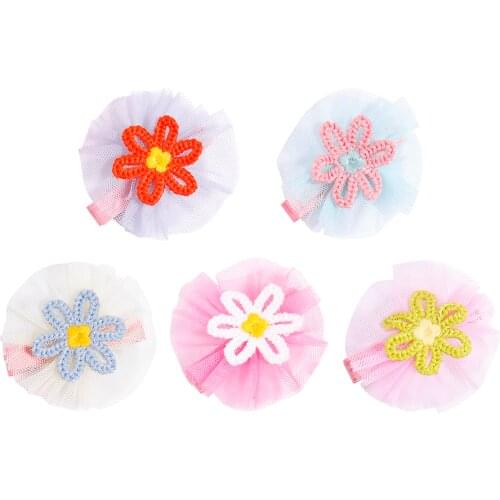 Newest Style 5pcs Cute Kids Hair Pin Childrens Hair Clip Set Hairpin Infant Baby Headdress Birthday Gifts for Girls
