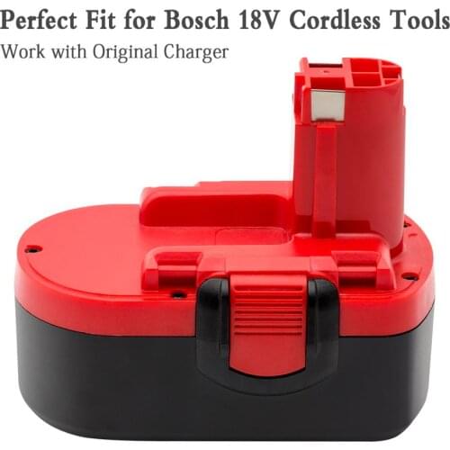 NEW 3.5Ah NI-MH Rechargeable Battery for Bosch 18V BAT025 BAT026 BAT160 BAT180 BAT181 BAT189 BAT299 PSB 18 V GLI 18V