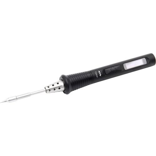 New TS80P Soldering Iron Mini Smart Portable Digital Soldering Iron Tool Adjustable Temperature OLED Display, B02 Iron Tip