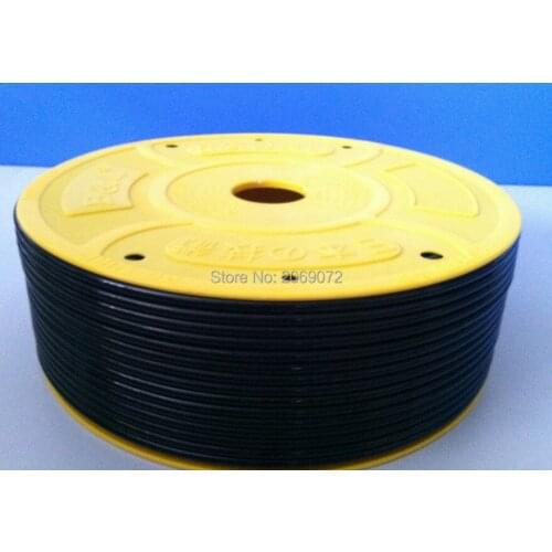 12mm(OD) x 8mm(ID) PU Air Tubing Pipe Hose 5m Black color