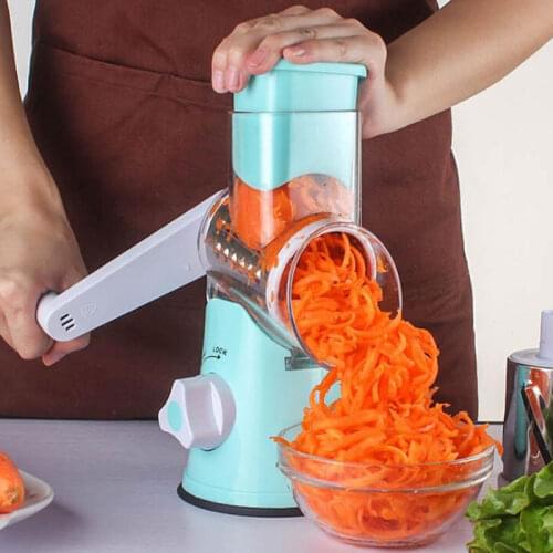 Multifunctional Manual Vegetable Spiral Slicer Chopper Slicer Cheese Grater Clever Vegetable Cutter Kitchen Tools