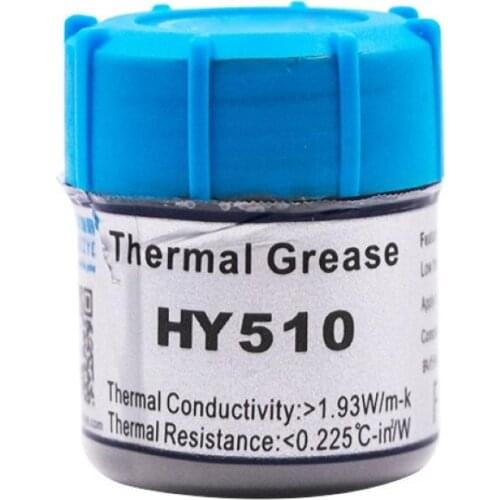 HY510 25g Grey Silicone Compound Thermal Paste Conductive Grease Heatsink For CPU GPU Chipset notebook Cooling with scraper