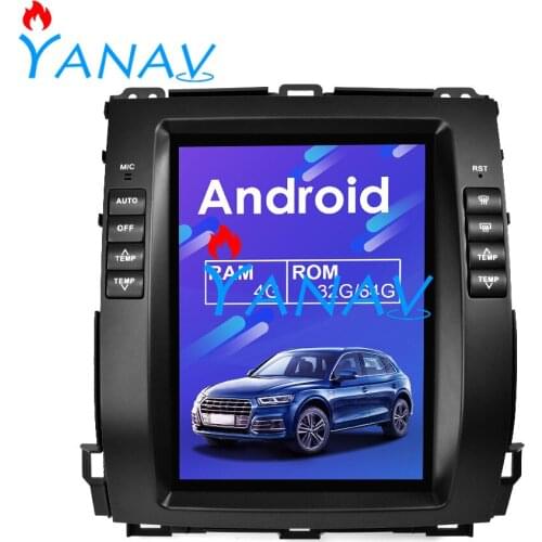 Vertical screen PX6 Tesla Style Android Car DVD GPS Navigation Player for Toyota-Lexus GX470 2004 Radio Auto stereo