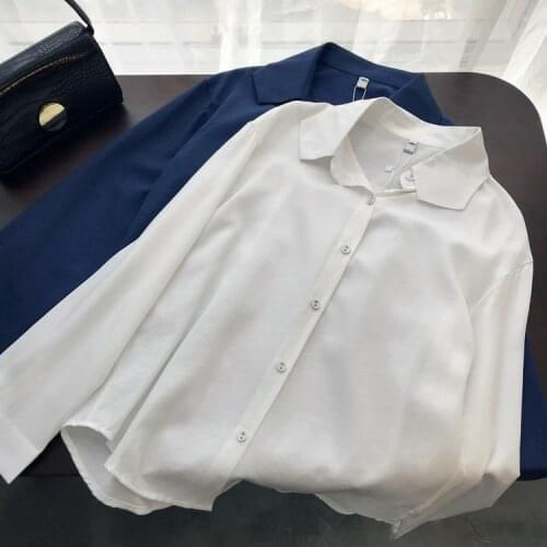 2020 Spring White Blouse Korean Style Long Sleeve Womens And Blouses Women Shirts Blusas Roupa Feminina Tops