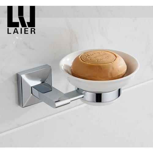 Vidric All copper bathroom soap dish soap box bath soap holder soap dish soap box hanging racks