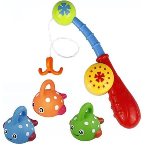 1 Set Baby Fishing Toys 3D Fishing Game Board Scalable Fishing Rod Learning and Education Toys Outdoor Funny Kids Sports Toys