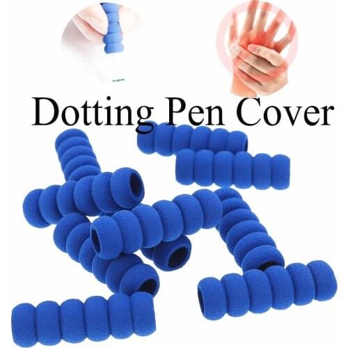 10 Pcs 5D Diamond Painting Accessories Embroidery Pen Rhinestone Cover Tools Sponge Mosaic Dot Pen Cover