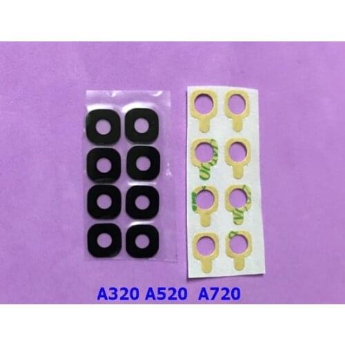 100PCS A3 A310 A320 A5 A510 A520 2016 Rear Back Camera Glass Lens Cover +Sticker Adhesive For Samsung Galaxy A7 A710 A720 2017