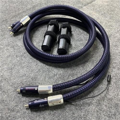 Audiophile Wild Blue Yonder RCA Cable with 72V DBS HiFi Audio Line