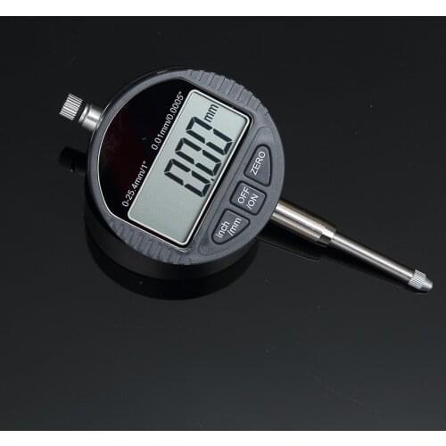 25.4mm/1" Digital Dial Indicator 0.01mm Electronic dial indicator Gauge Meter Metric/Inch With RS232 Data Out Retail Box