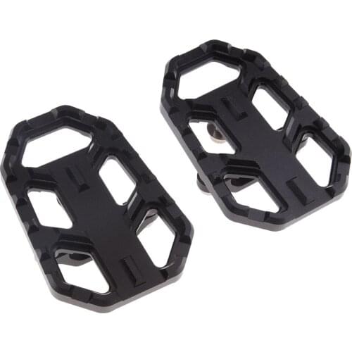 CNC Motocycle Width Black Foot Pins For NC700X / S 2014-2018