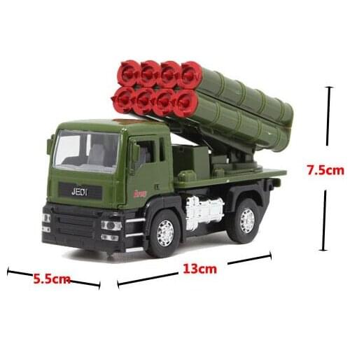 Electronic Mortar Chariot Original Simulate Alloy Car Model World War Military Vehicles Classic Cars Metal Educational Toy Gift
