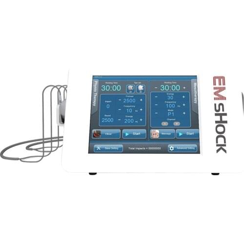 EMShock Electric Muscle Stimulation Electromagnetic Shock Wave Physical Therapy Equipment For Pain Relief