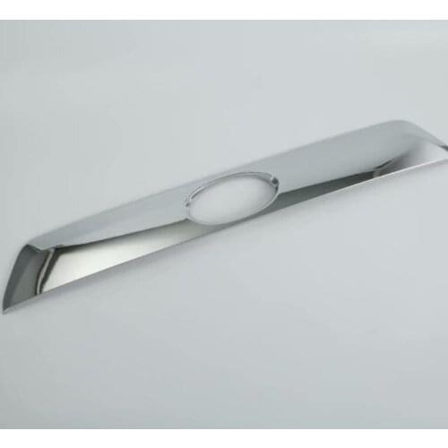 FOR Subaru XV Crosstrek Impreza 2018 ABS Chrome Rear Trunk Tail Gate Tailgate Cover Trim Protector Strip Car Styling