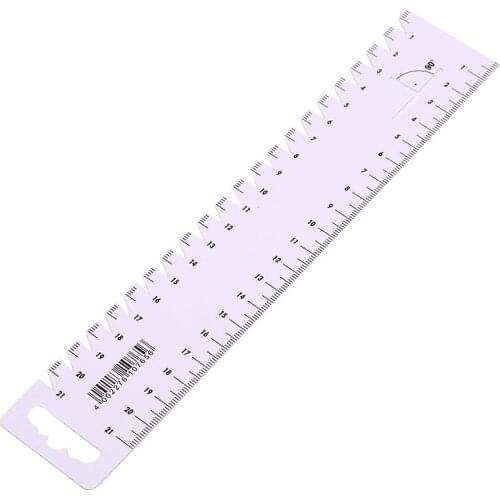 23x4.5cm Patchwork Ruler Quilting Sewing Tool Fabric Cloth Cutting Tailor Scale Sewing Rule Cutting Mat Measuring Accessories