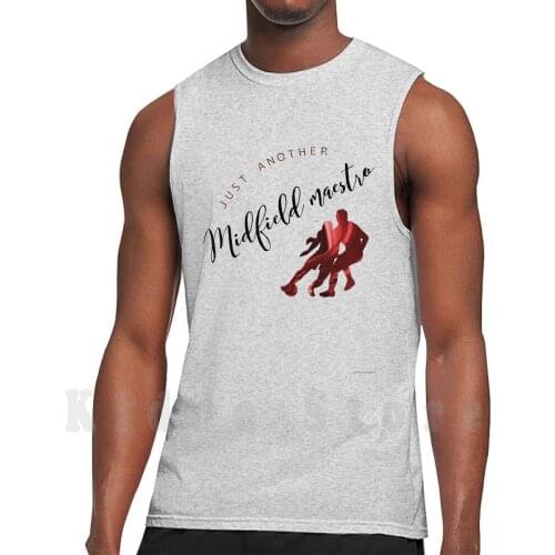 Just Another Midfield Maestro Tank Tops Vest 100% Cotton Football Soccer Soccer Ball Mls Mundial Euro 2020 Goal