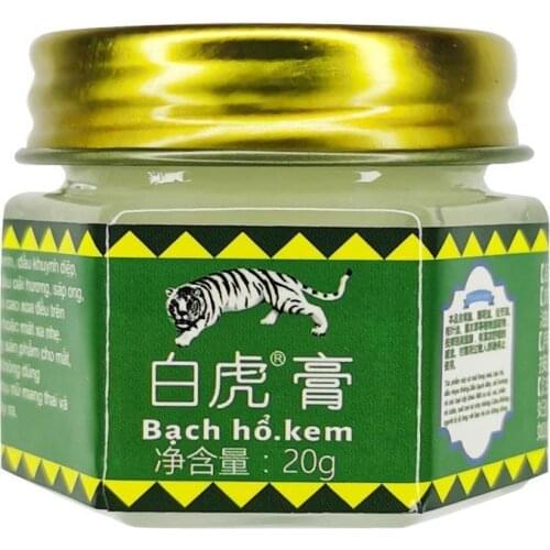 White Tiger Ointment To Prevent Mosquito Bites And Travel Relieve Outdoor Joint And Pain Relax Ointment Muscles Must G6M2