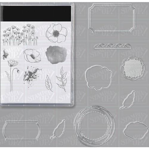 Flowes Metal Cutting Dies And Stamps for Card Making Scrapbooking Embossing Die Cut Stencil Craft Craft Dies