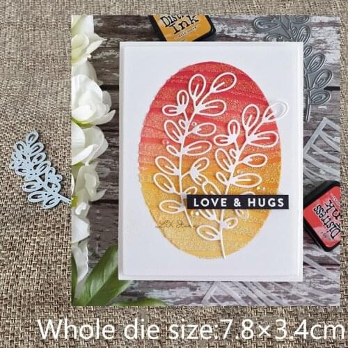 New Design Craft Metal stencil mold Cutting Dies leaf decoration scrapbook die cuts Album Paper Card Craft Embossing