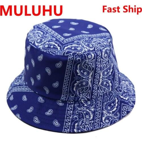 Kappe Personality Pattern Hip Hop Men Women Cotton Double-Sided Cap Summer Panama Fashion Fold Sun Fishing Fisherman Hats