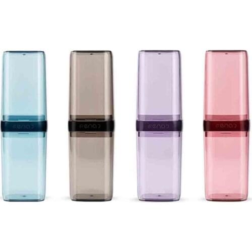 Portable Toothbrush Cup Modern ABS Multifunction Cup Organizer Business Toothpaste Holder Outdoor Travel Storage Box