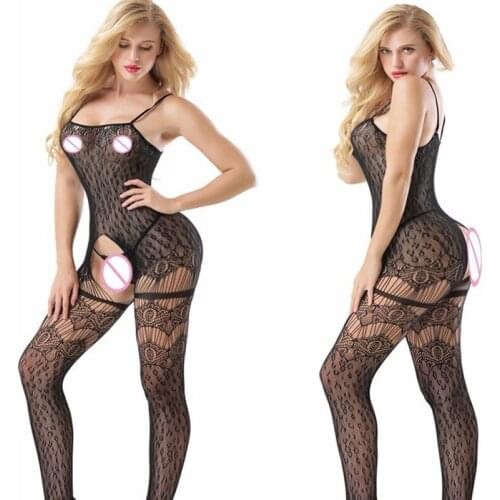 Sexy Lingerie Hot Erotic Underwear Tights Sleepwear Lenceria Femenina Babydolls Open Crotch Erotic Lingerie Intimo Donna Qq192