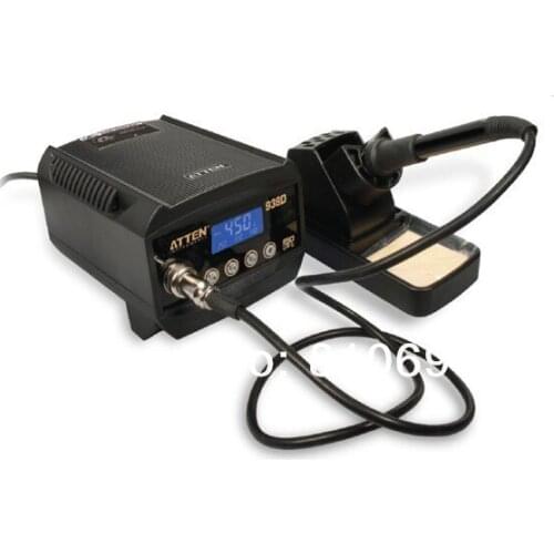 ATTEN AT938D unleaded antistatic thermostatic temperature control 150-450C deg PCB Advanced Welding Station 60W 220V AC 50Hz