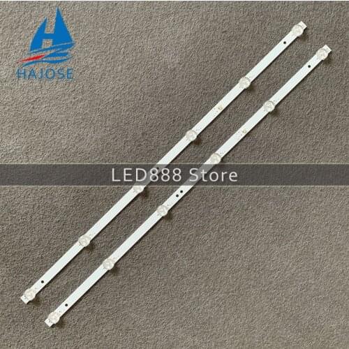 2pcs LED strip For 32LH0202 32HH1830 PK-32D16T KJ32D06-ZC22AG-20E 09 12 303KJ320044 KM0320LDCH HTV-32R01-T2C/A4/B V320BJ6-Q01