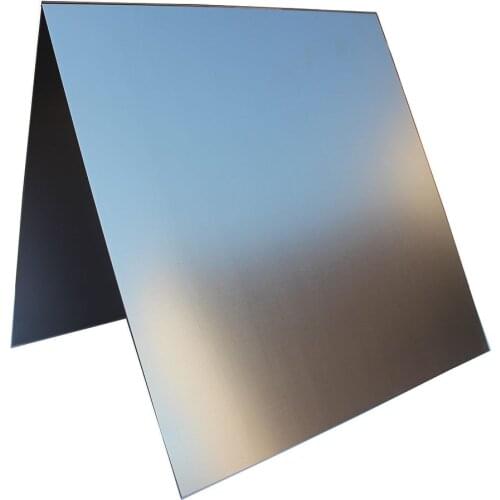 0.5mm Grey Aluminium Flat-Plate Black/Gold/Rose Color/Blue/Red/Silver Anodized Anti-Fingerprint Blank Marking Material 300x300mm