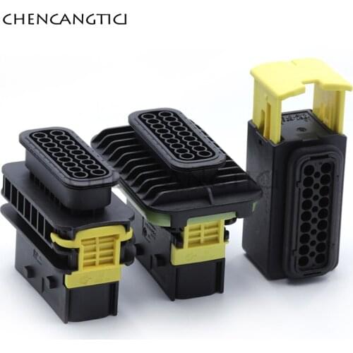 TE 18 Pin 1.8 ECU New Energy Vehicles Electric Housing Plug Wiring Cable Waterproof Connector HDSCS Plug 1-1563759-1 1-1564526-1