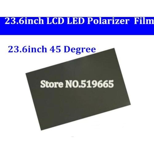 1PC New 23.6inch 23.6 inch 45 degree LCD Polarizer Polarizing Film for LCD LED IPS Screen for TV