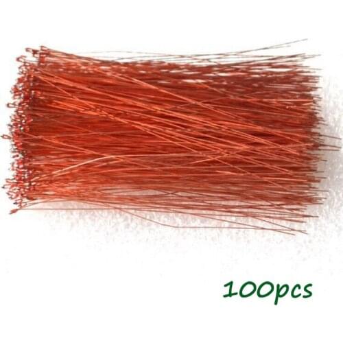 100pcs Single-ended glass sealed temperature probe sensor NTC 3950 Thermistors 100K ohm for 3D Printer MK2A MK2B