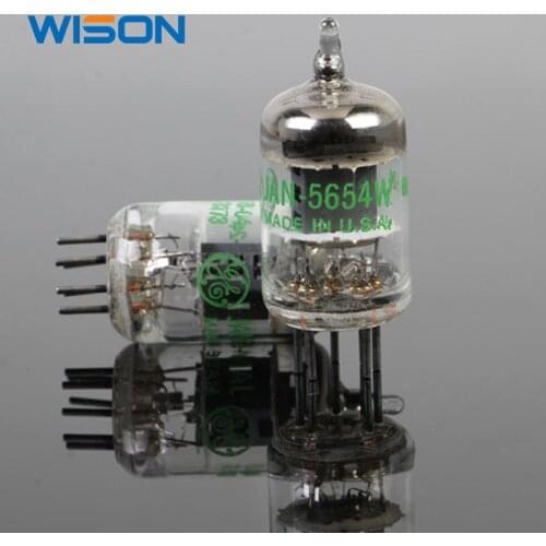 2-4pcs Free shipping New GE 5654W GE5654W Tube Upgrade 6J1 / 6m1 / EF95 / 403A / 6AK5 / 403B / CV4010