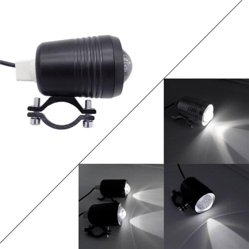 2 Pcs Universal Motorcycle Headlight Bulbs 1200LM 30W Upper Low Beam Flash U2 LED Waterproof Motorcycle Fog Spot Head Light