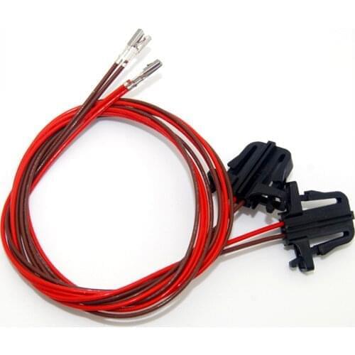 2pcs Extension Cable For Skoda Superb Car Door Light Wire LED Logo Emblem Shadow Ghost Projector Light Replacement Accessories