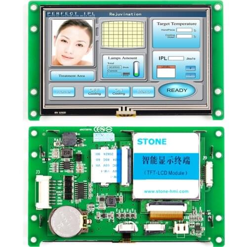 3 Years Warranty! 4.3 Inch TFT LCD Display with Driver Board LCD Control Panel +High Brightness+Wide Voltage