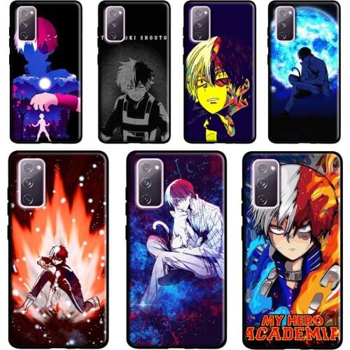 My Hero Academia Todoroki Shouto For Samsung Galaxy Note 20 Ultra Note 10 Plus S20 FE S8 S9 S10 Plus S21 Ultra Case Cover