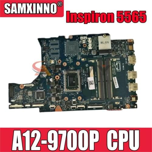 For DELL Inspiron 5565 5765 A12-9700P Laptop Motherboard AM970P CN-0N7GMF 0N7GMF BAL22 LA-D803P Notebook Mainboard DDR4
