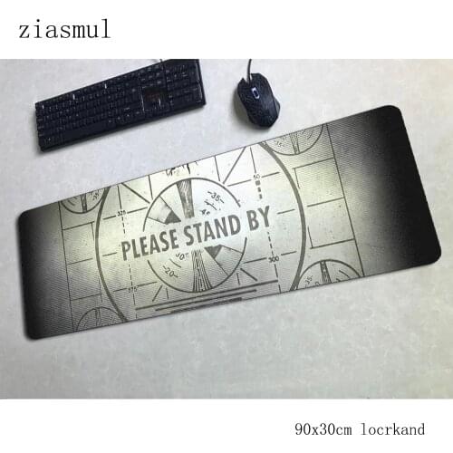 Fallout mouse pad gamer wrist rest 90x30cm notbook mouse mat gaming mousepad large cute pad mouse PC desk padmouse mats