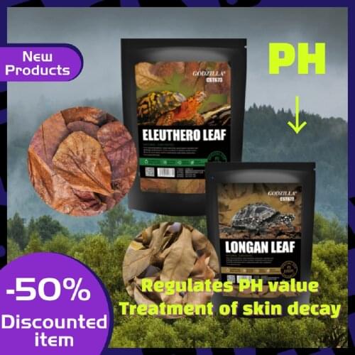 Turtle Goldfish Treatment Of Diseases To Improve Water Quality Leaves Decorative Cleaning Fish Tank Catappa Leaves Longan Leaves