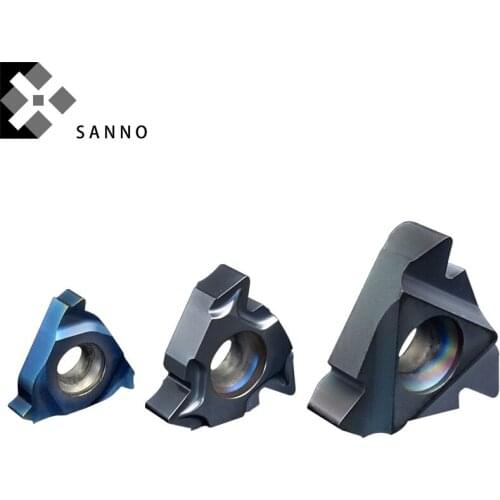 General external threading turning blade inserts 16ERM type carbide thread inserts for stainless steel, steel
