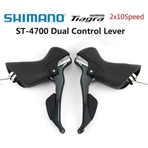 Shimano Tiagra ST-4700 2x10 Speed Road Bike Shifters Brake Levers Dual Control Lever 20 speed Pair Road bike accessories