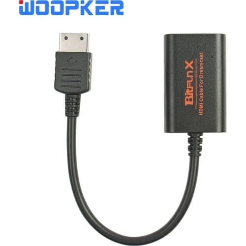 Newest HDMI-compatible Adapter Cable for Sega Dreamcast Consoles HDMI-compatible /HD-Link Cables For Sega Dreamcast Game Machine