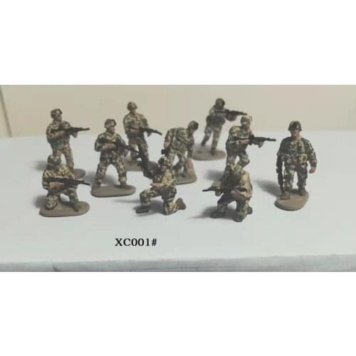 Super mini pvc figure 1: 72 modern US Army set